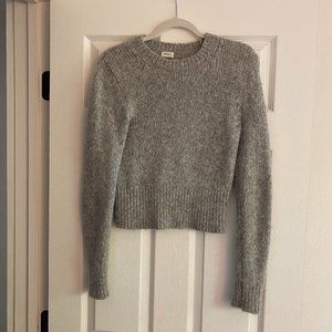 Aritzia Talula Grey Wool Sweater